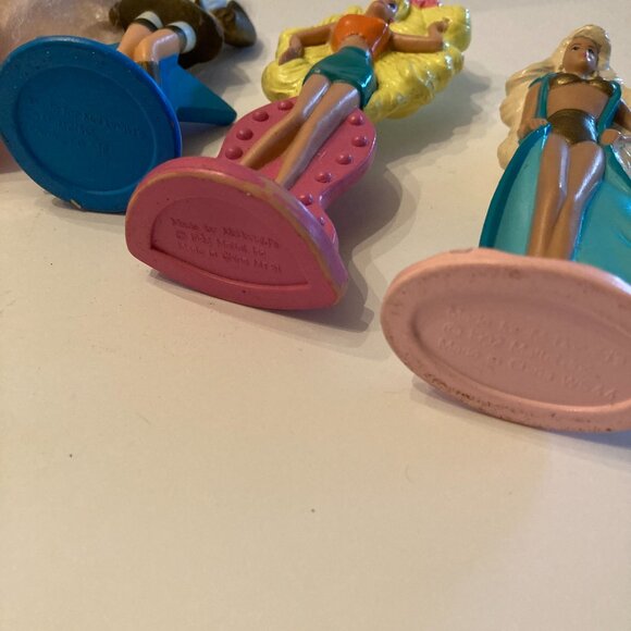 90s Vintage Barbie McDonalds Happy Meal Mini Dolls Mattel Collectible Toys Lot - Picture 10 of 15